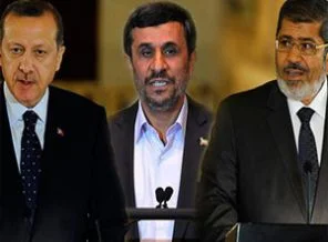 Erdoğan, Ahmedinejad ve Mursi'den üçlü zirve!