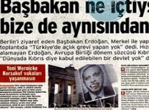 Erdoğan'ı kızdıracak manşet!