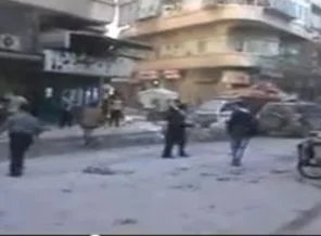 Esed Halep'te halkı bombaladı (VİDEO)