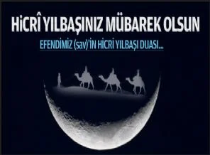 Hicri Yılbaşınız mübarek olsun!
