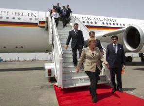 Merkel, Portekiz'de de hoş karşılanmıyor