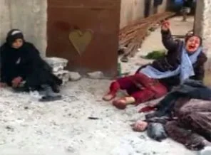 Suriye'de 161 insan daha can verdi! (video)