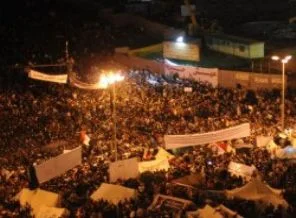 Tahrir Meydanı'nda oturma eylemi