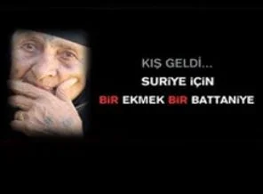 Bosna'dan Suriye'ye "Bir Ekmek, Bir Battaniye"