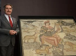 Orpheus Mozaiği basına tanıtıldı