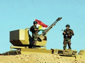 Peşmergeler, Irak helikopterine ateş açtı