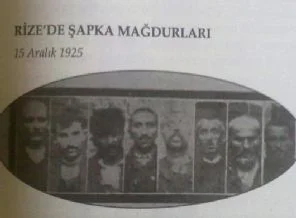 Şapka yüzünden Rize'de idamlar bugün yapıldı!