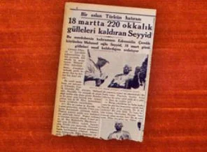 Seyit Onbaşı 76 yıl önce Cumhuriyet'e konuşmuş