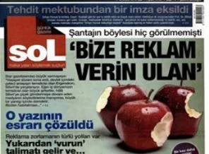 'Sol', 'Star'dan reklam istedi!
