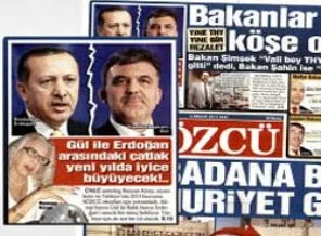 Sözcü fal baktırdı