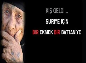 Türkiye'de 'Bir Ekmek Bir Battaniye" için bir ilk
