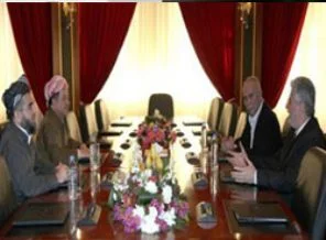 Barzani, muhalefet liderleri ile bir araya geldi