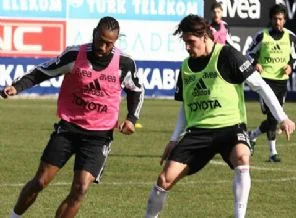 Beşiktaş'ta yumruklu idman!