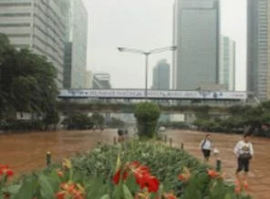 Cakarta'da sel felaketi