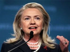 Clinton'ın nutku tutuldu