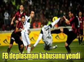 Gaziantepspor : 1 - Fenerbahçe: 2