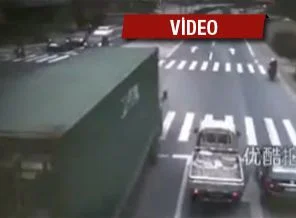 İnanılmaz olay kamerada !