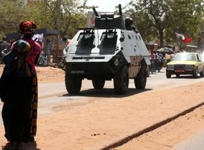 Mali tankları başkent Bamako'da