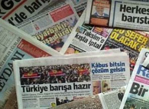 Manşetler de "barış" diyor