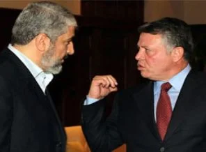 Meşal, Ürdün kralı ile görüşecek