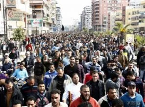 Port Said'de yine çatışma vardı
