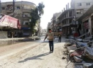 Savaş uçakları Şam'ı bombaladı: 9 ölü