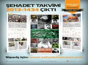 Şehadet Takviminin geliri Suriye ve Gazze'ye