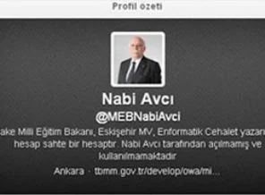 Sosyal medyada sahte bakan!