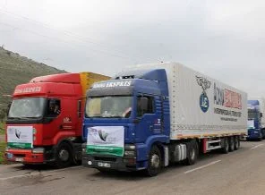 Suriyelilere 319 ton un