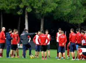 Trabzonspor'da lig mesaisi