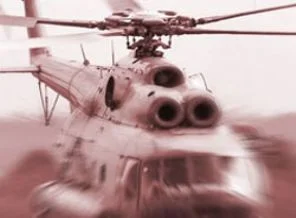 Askeri helikopter Hazar Denizi'ne düştü