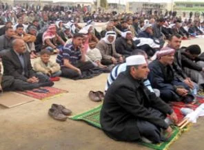 Cuma namazının ardından 'Sabret Bağdat' Cuması