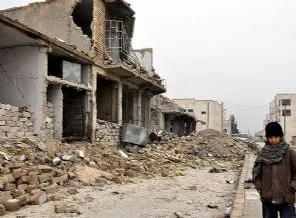 El-Bab'da okulların yarısı hasarlı