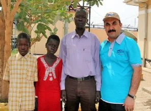Güney Sudanlı çocuklar derin uykuda