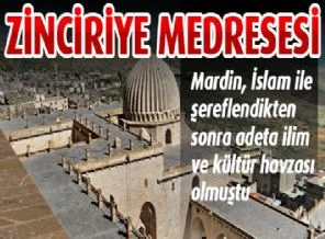 Mardin'de Zinciriye Medresesi Cafe ve Bar yapıldı...