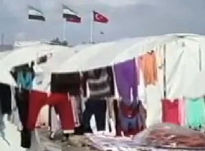 Suriyeli mülteciler kara kışla mücadele ediyor