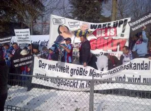 Trabzonsporlular 'Temiz futbol' için Zürih'te