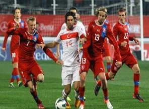 Türkiye - Çek Cumhuriyeti maçta iki gol vardı