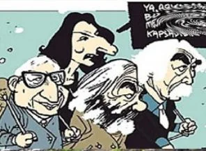 Akşam'ın karikatürü 5 yazarı çileden çıkaracak
