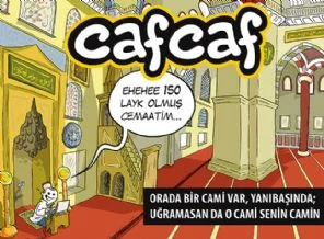 Cafcaf Mizah Dergisi yeni sayısıyla bayilerde
