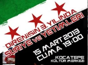 Direnişin 3.Yılında Suriye ve Yetimleri' konferansı