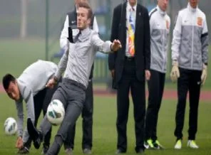 Düşmeye alışık olan Beckham bile böylesini yaşamamıştı...