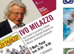 Efsane çizer ilk kez Türkiye'de