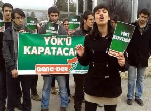 Genç-Der YÖK'ü kapattı!