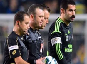 Golü yan hakem vermedi, orta hakem verdi