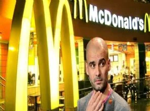 Guardiola sandviç oldu