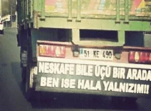Kamyon şoförlerine; kahve içmek kaza riskini azaltıyor
