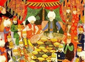 Osmanlı Padişahlarının oturduğu sofralar