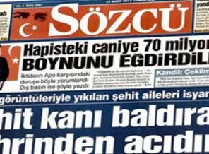 Sözcü asıl gündemi geçiştirdi!