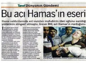 Taraf İsrail'den mi Taraf?